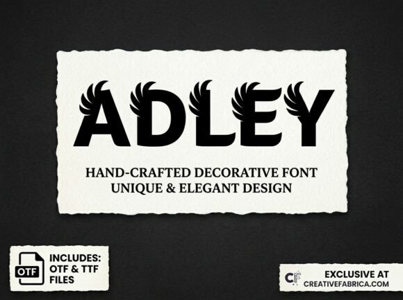 Adley: A Font for Creative Business