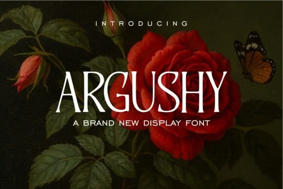 Argushy Font for Business Branding