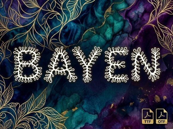 Bayen Font: Bold Display for Web Design