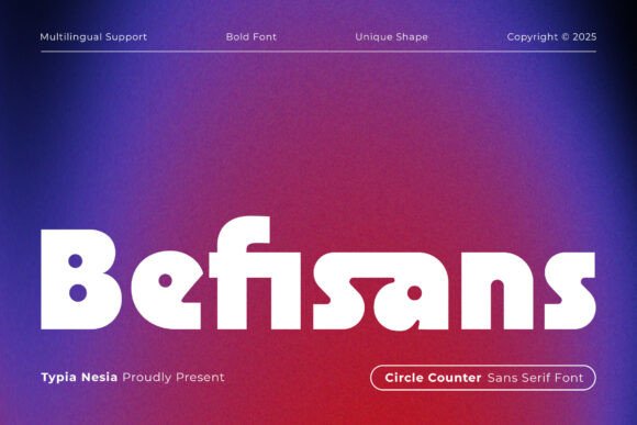 Befisans: Bold Display Font