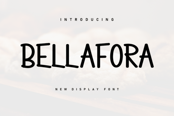 Bellafora: A Handwritten Font for Creative Projects