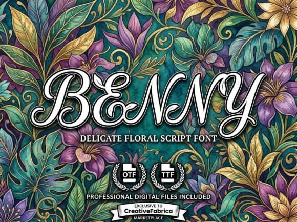 Benny Font for Editorial Design