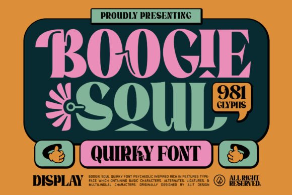 Boogie Soul Font for Creative Brands