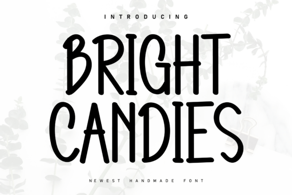 Bright Candies Font for Business Branding