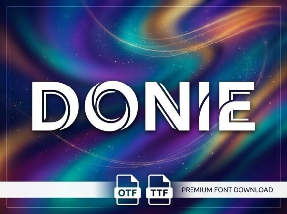 Donie Font: Bold & Beautiful