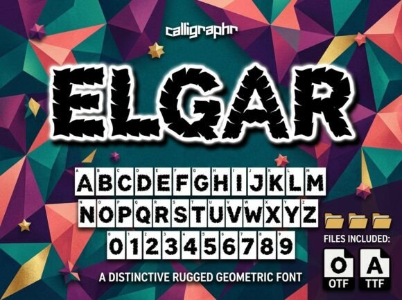 Elgar Font: Bold & Beautiful