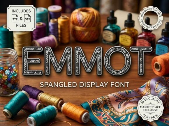 Emmot: A Bold Display Font for Impactful Campaigns