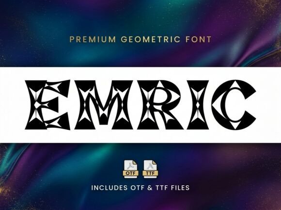 Emric Font for Bold Branding