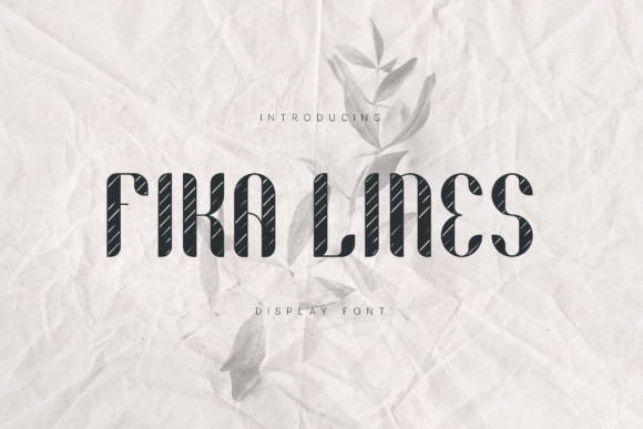 Fika Lines Font Review
