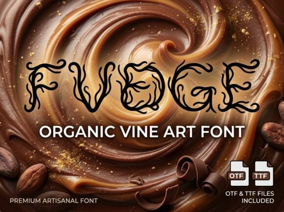 Fudge Font: A Bold Statement