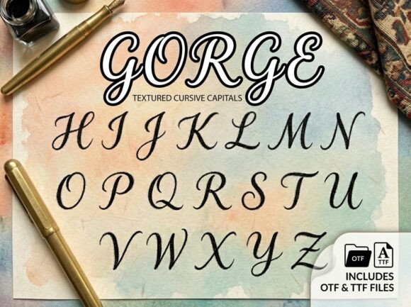 Gorge Font: Bold Branding for Small Businesses
