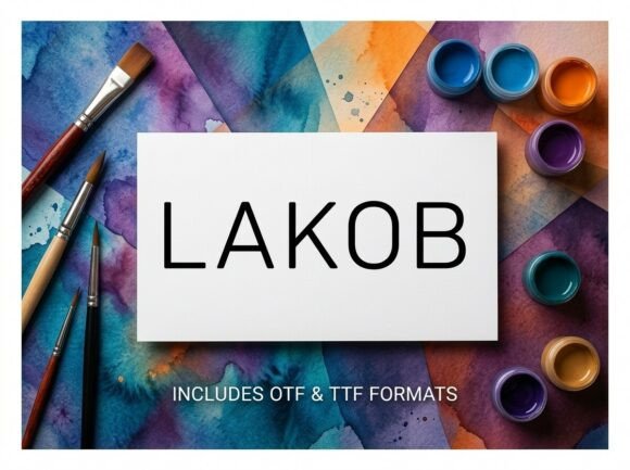 Iakob Font: A Bold Statement for Editorial Design