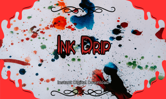 Ink Drip Font for Creative Creations