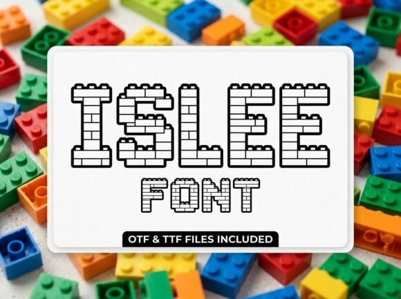 Islee: A Bold Display Font for Creative Campaigns