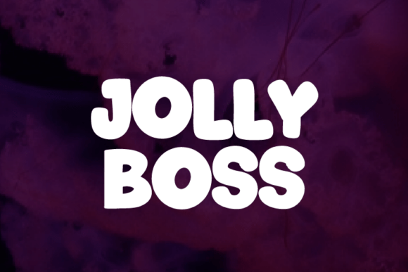 Jolly Boss Font for Editorial Design