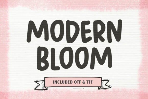 Modern Bloom Font Review
