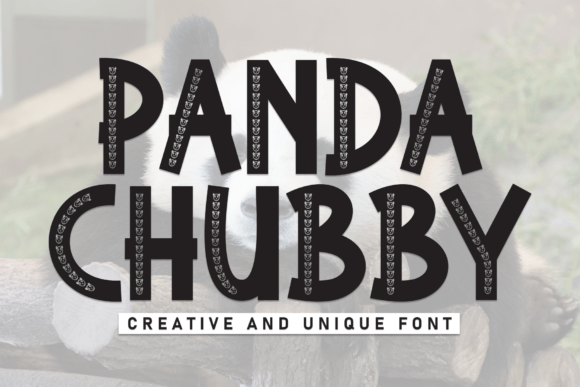 Panda Chubby: A Warm Display Font for Business Branding