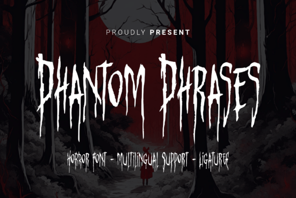 Phantom Phrases Font for Bold Branding