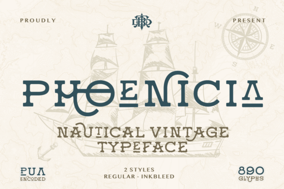 Phoenicia: A Nautical Font for Bold Branding