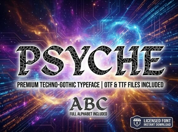 Psyche – Premium Display Font