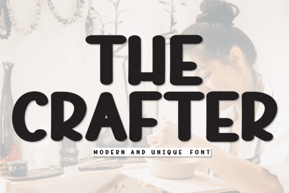 The Crafter Font: Sweet, Handwritten Elegance