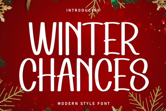 Winter Chances Font Review