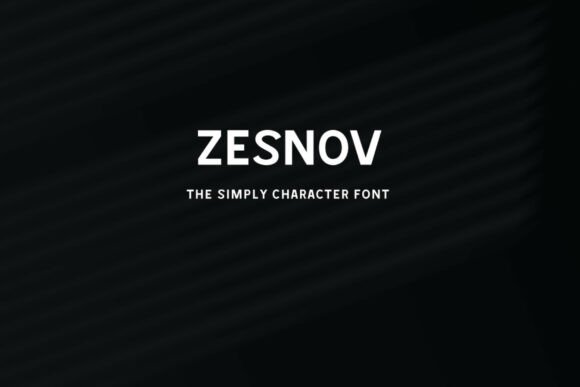 Zesnov Font for Creative Makers